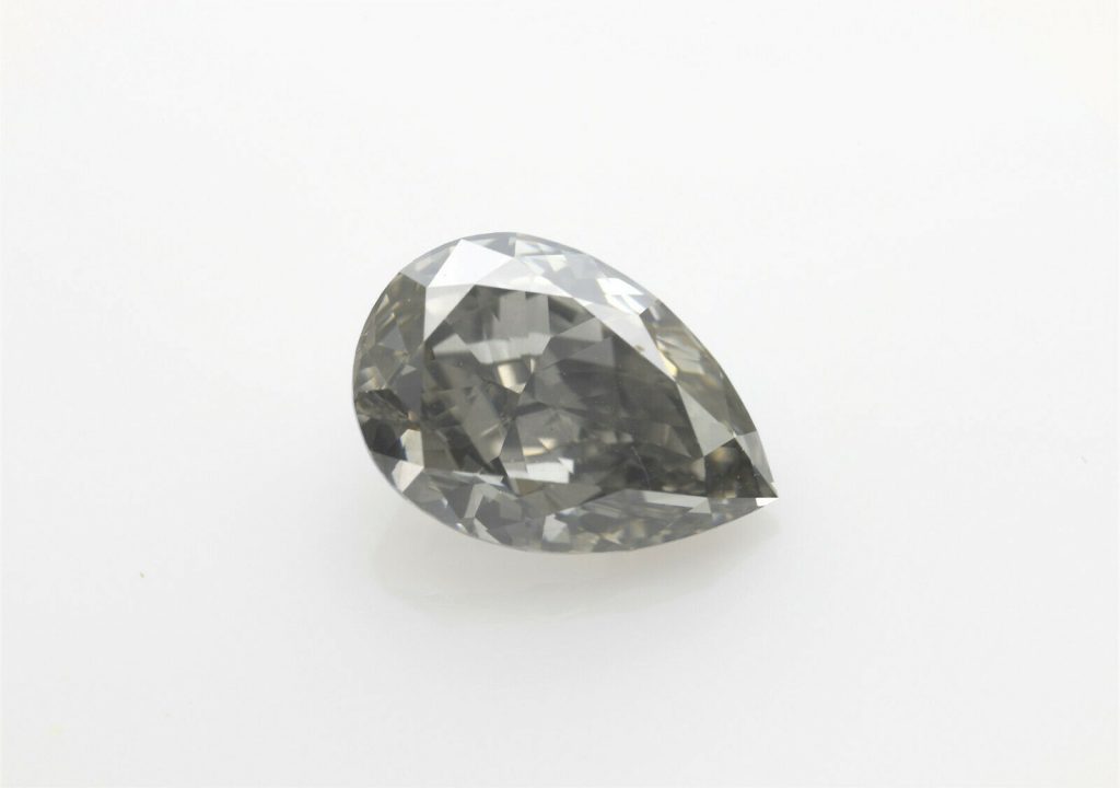 gray pear diamond