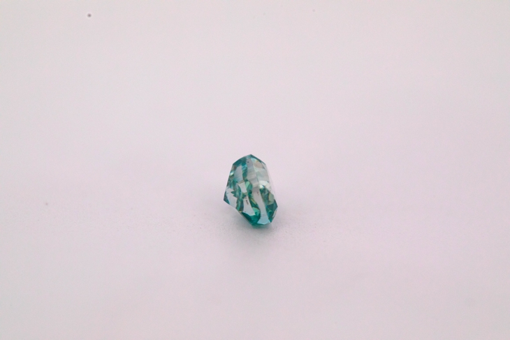 0.046 ct F.Dp.Grn - Blue 天然 ブルー ダイヤモンド 