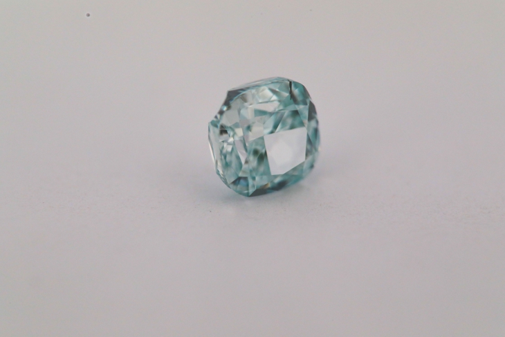 0.37ct Green Diamond - Natural Loose Fancy Intense Blue Green GIA 
