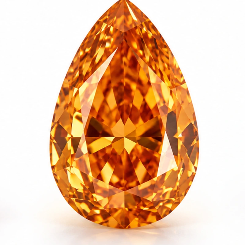 Orange Diamonds natural color diamonds - Talore Diamonds