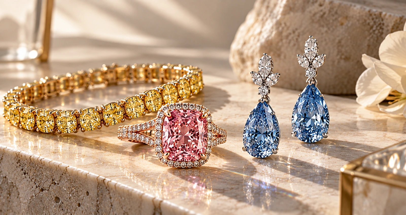 Fine jewelry featuring rare natural color diamonds - Talore Diamonds