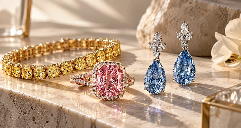 Fine jewelry featuring rare natural color diamonds - Talore Diamonds