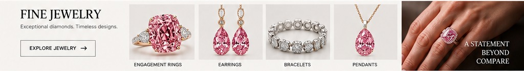 Fine jewelry with colored diamonds