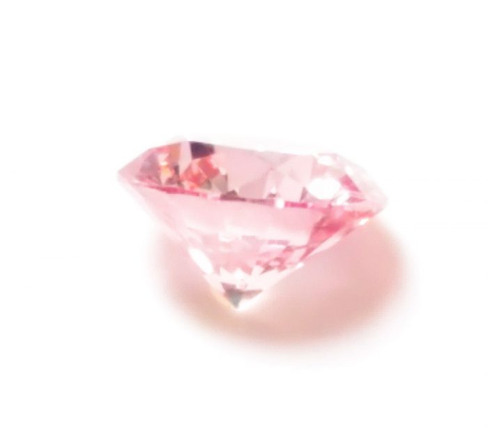 Pink Diamond – 0.21ct ARGYLE Natural Loose Fancy Pink Color GIA Round VS2 Real - Image 3