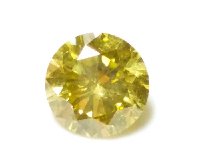 0.70ct Yellow Diamond - Natural Loose Fancy Intense Yellow Color GIA Round - Image 2