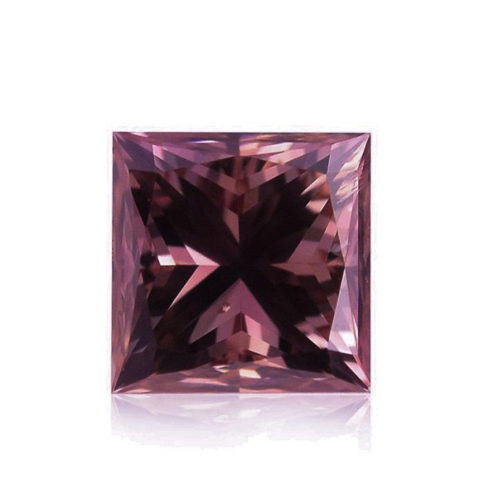 Pink Diamond – 0.25ct ARGYLE Natural Loose Fancy Deep Pink GIA Princess PR4