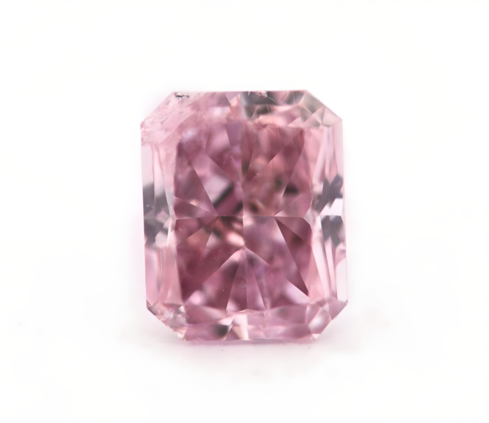 0.50ct Natural Loose Fancy Purple Pink Color Diamond GIA Certified Radiant SI2 - Image 3