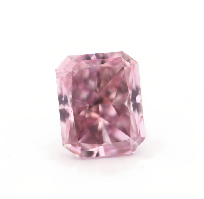 0.50ct Natural Loose Fancy Purple Pink Color Diamond GIA Certified Radiant SI2 - Image 5