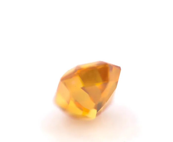 Zimi Diamond - 0.55ct Natural Loose Fancy Vivid Yellow Orange GIA Emerald SI1 - Image 5
