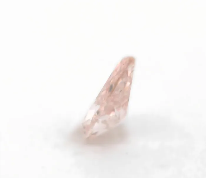 Real 0.43ct Natural Loose Light Pink Fancy Color Diamond GIA Certified Pear SI2 - Image 3
