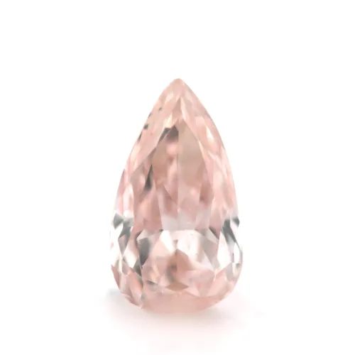 light pink diamond pear