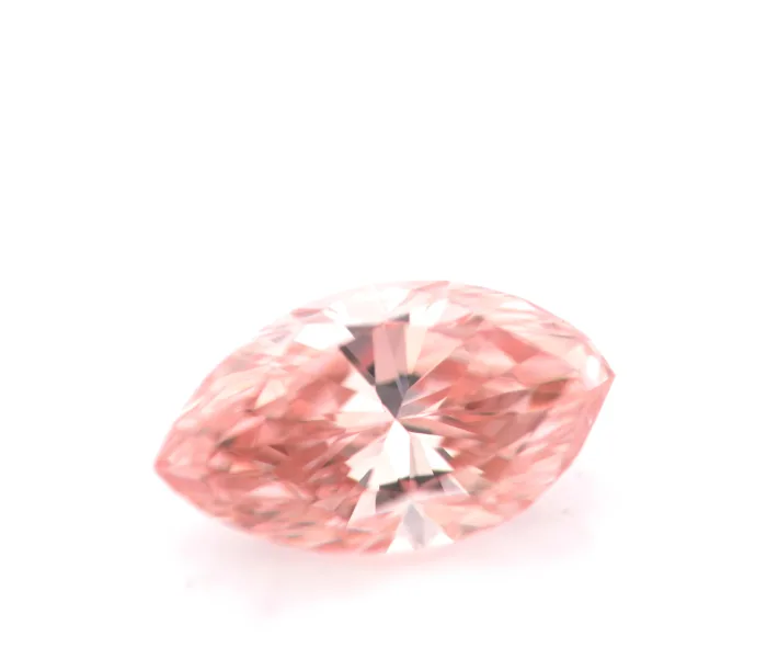 Real Pink Diamond - 0.37ct VS2 Natural Loose Fancy Orangy Pink GIA Marquise - Image 6