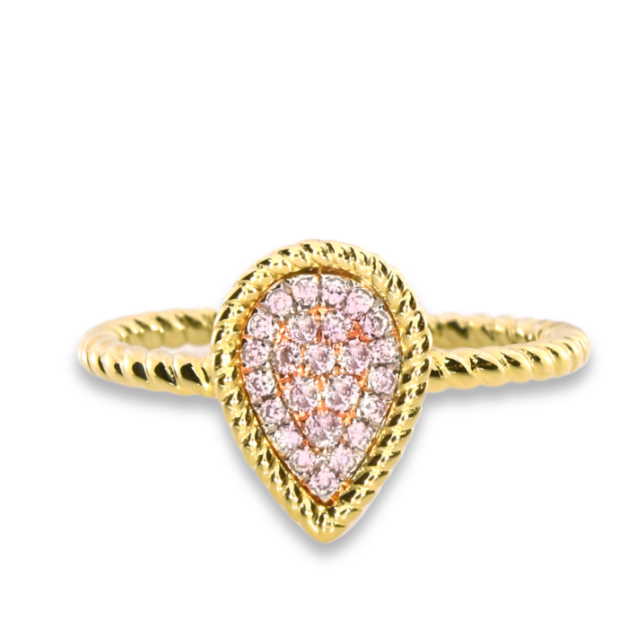 Real-016ct-Natural-Pink-Purple-Color-Diamond-Engagement-Ring-Pear-18K-VS-SI