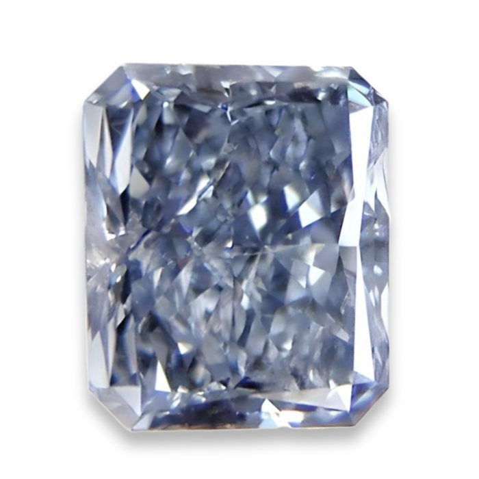 radiant blue diamond