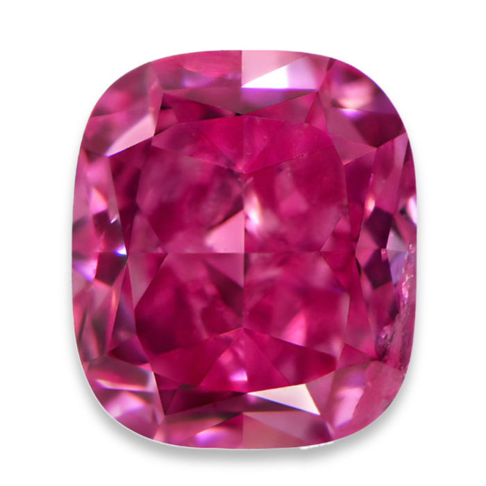 Fancy-Vivid-Purplish-Pink-Cushion-Shape-GIA-Certified-Diamond