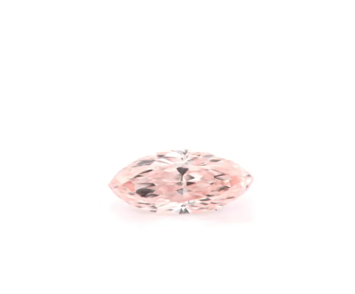 Pink Diamond - 0.37ct Natural Loose Fancy Light Orangy Pink VS1 GIA Marquise - Image 5