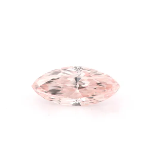 fancy orangy pink marquise diamond
