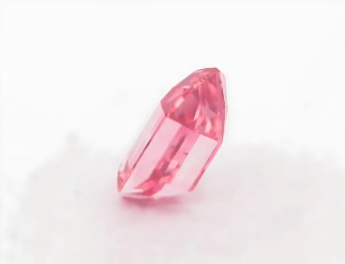 ARGYLE Cert 0.17ct Pink Diamond - Natural Loose Fancy Intense Pink 4PP Emerald SI2 - Image 7