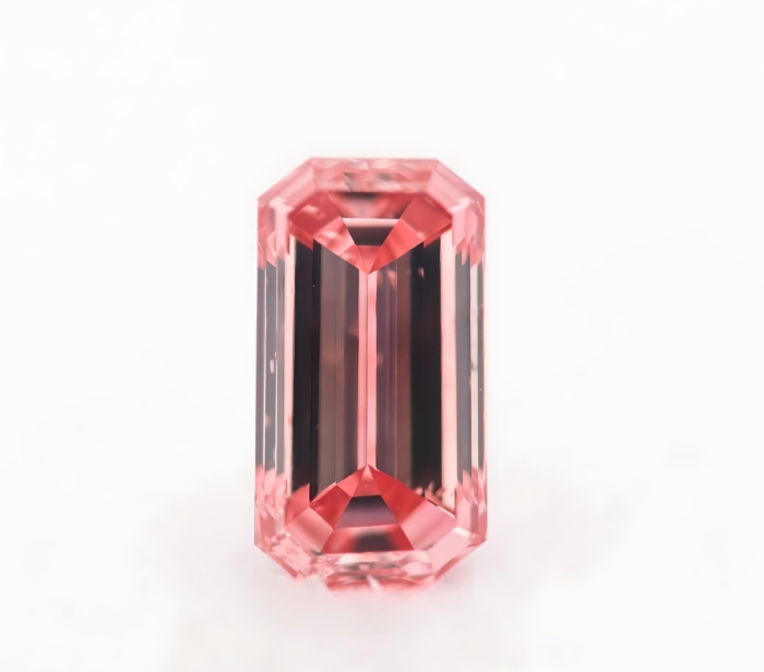 Rare Argyle 0.35ct Natural Loose Fancy Intense Pink 4PR Diamond GIA Emerald Cut - Image 7