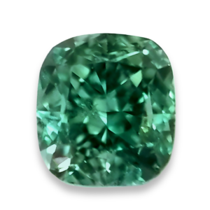 0.25ct Green Diamond - Natural Loose Fancy Deep Blue Green Color GIA VS2 Cushion natural color diamond -