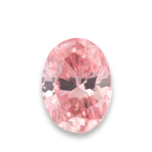 oval Argyle fancy intense pink diamond 6p