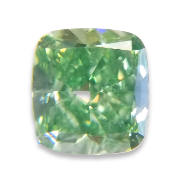 fancy vivid green diamond