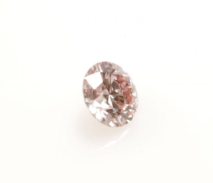 Argyle Pink Diamond - 0.26ct Natural Loose Fancy Pink Color GIA VVS1 Round - Image 3