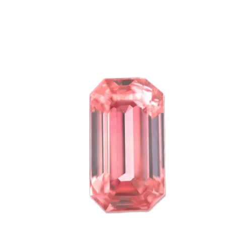 emerald cut argyle pink diamond fancy intense pink 4pr