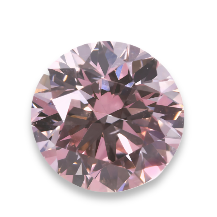 Argyle pink diamond round
