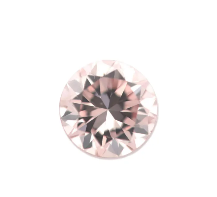 fancy light pink diamond round