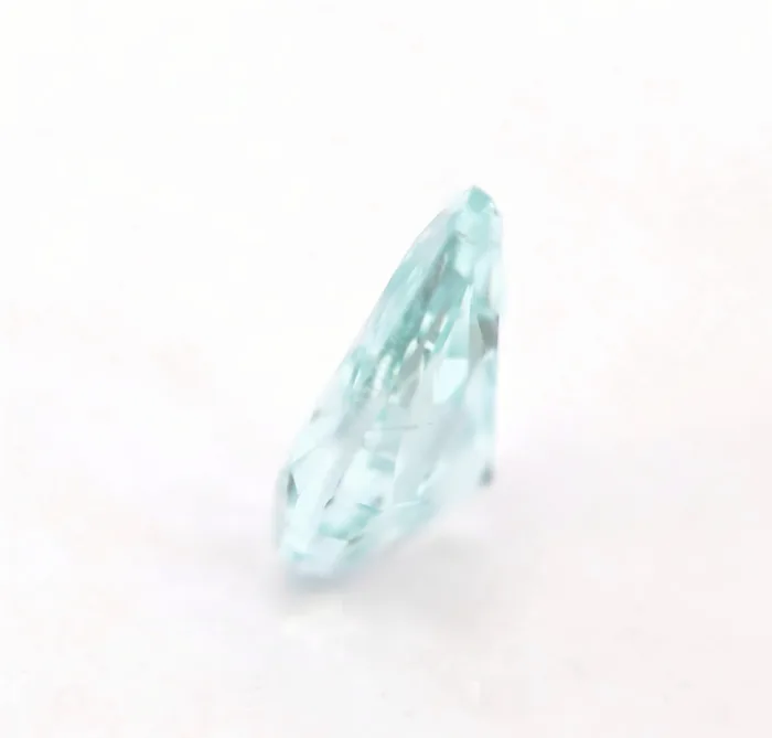 Green Diamond - 0.71ct Natural Loose Fancy Bluish Green Diamond GIA Pear Shape - Image 4