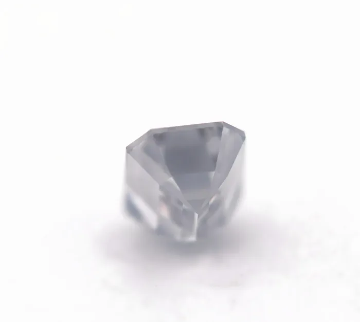 Gray Diamond - 0.54ct Natural Loose Fancy Light Gray Diamond GIA Emerald VS1 - Image 4