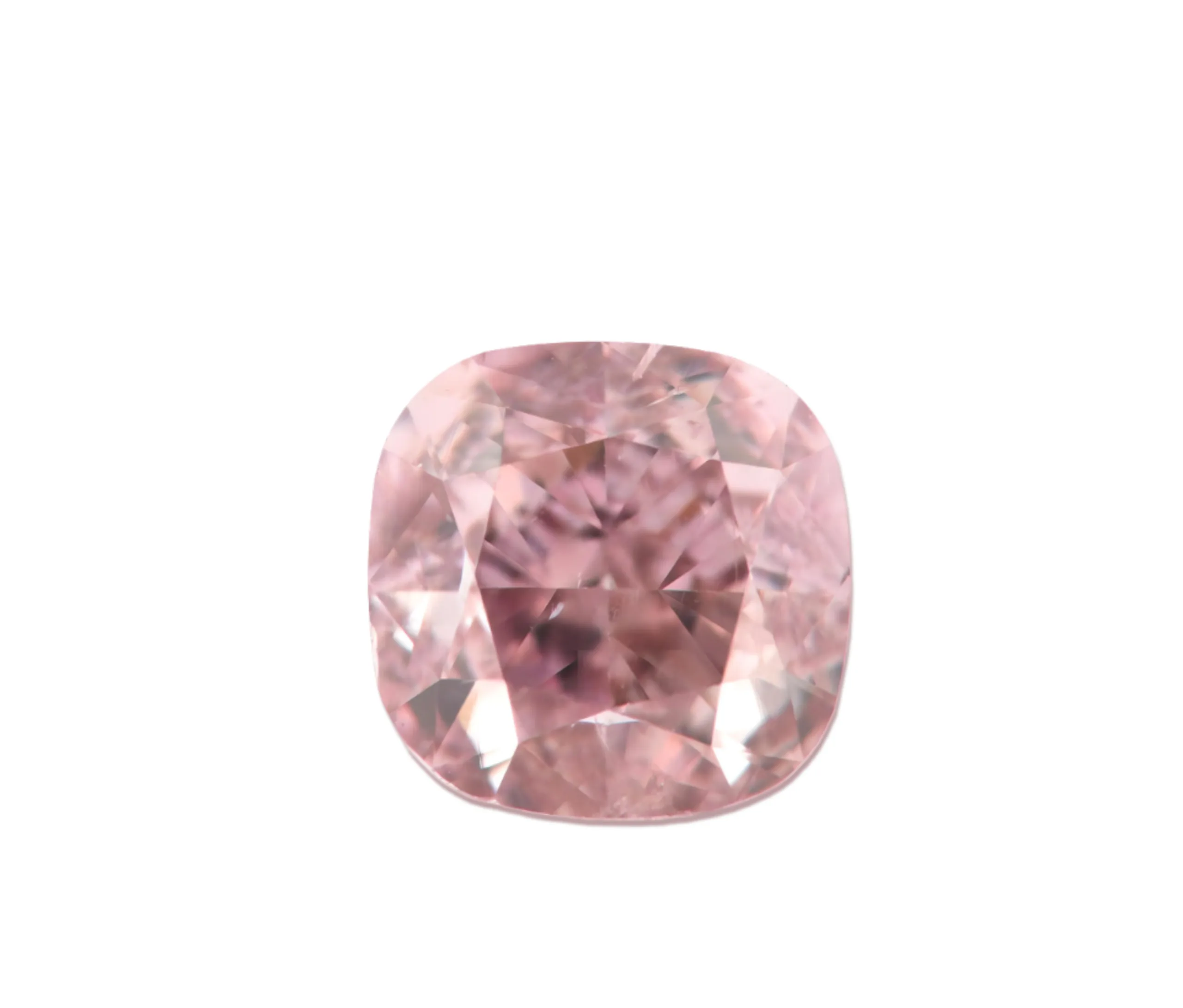 thumbnail interactive-video image 1 of 2.00 Ct Fancy Pink Pear Cut Moissanite – Lab-Created VVS1 Diamond Simulant – Loose Gemstone – D Color 1 of 4