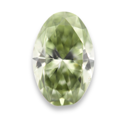 1.50ct Oval chameleon diamond