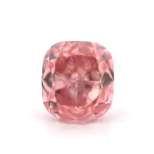 0.51ct fancy intense purple pink diamond gia cushion