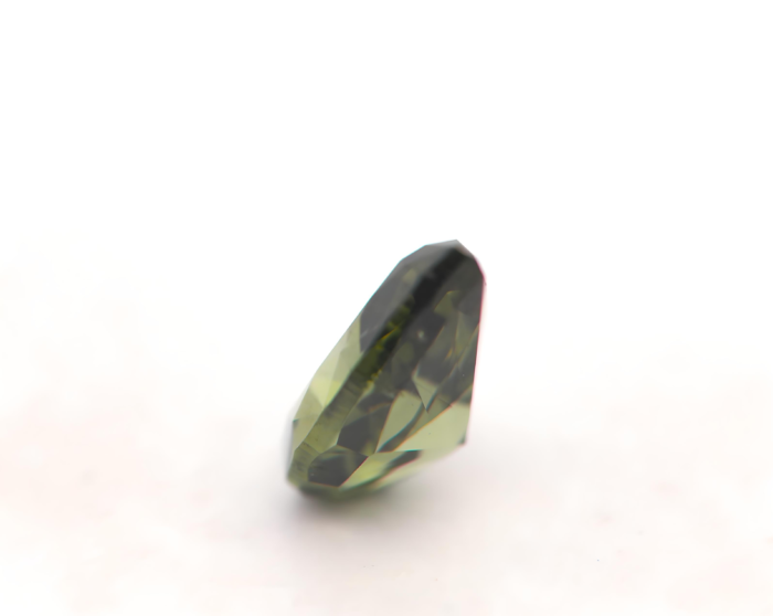 Chameleon Diamond 0.28ct Natural Loose Fancy Green Color Diamond GIA Pear - Image 4