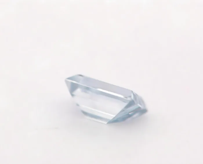 Rare Blue Diamond - 0.29ct Natural Loose Fancy Grayish Blue GIA Emerald Cut VVS1 - Image 9