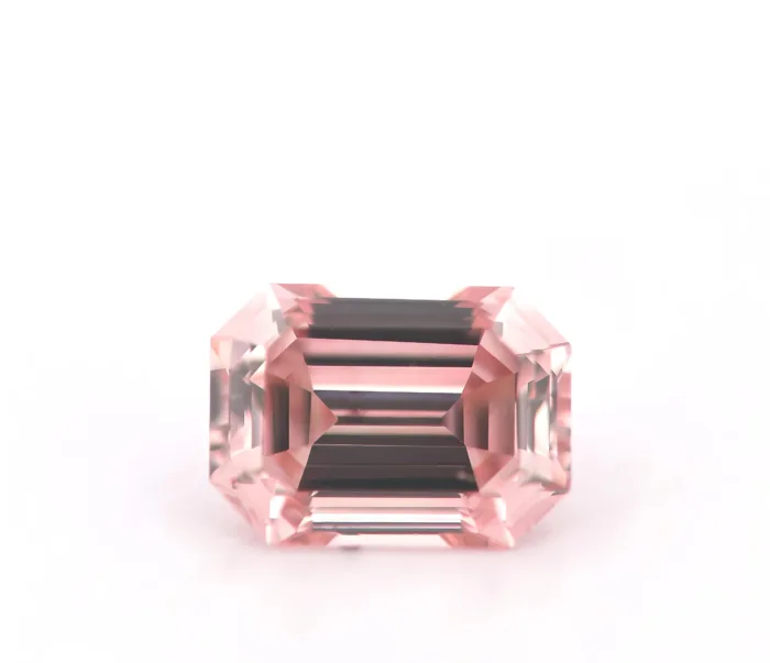 Argyle 0.16ct Natural Loose Fancy Pink 6PR Color Diamond GIA Emerald Cut - Image 4