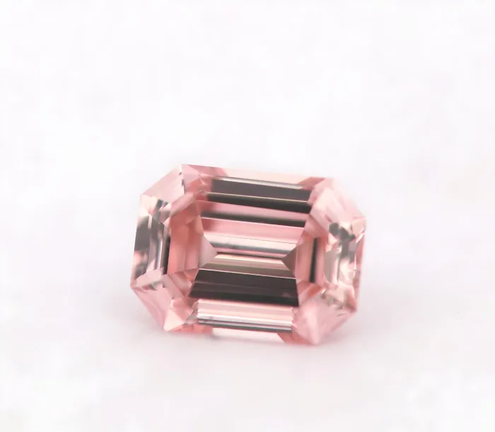 Argyle 0.16ct Natural Loose Fancy Pink 6PR Color Diamond GIA Emerald Cut - Image 6