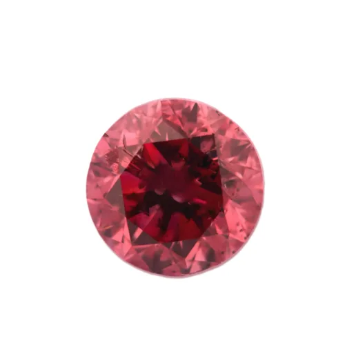 2pp round argyle diamond fancy deep pink