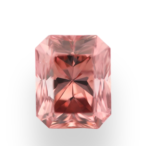 Argyle deep pink diamond radiant