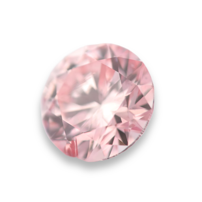 0.37ct ARGYLE Pink Diamond - 7PR Natural Loose Fancy Color Diamond Certed Round - Image 3