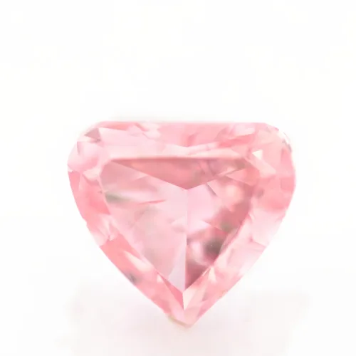 heart shape pink diamond