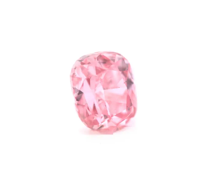 Pink Diamond - 0.42ct Natural Loose Fancy Intense Purplish Pink GIA Cushion SI2 - Image 3