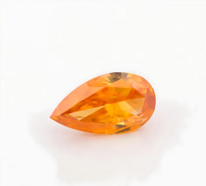 fancy vivid orange diamond