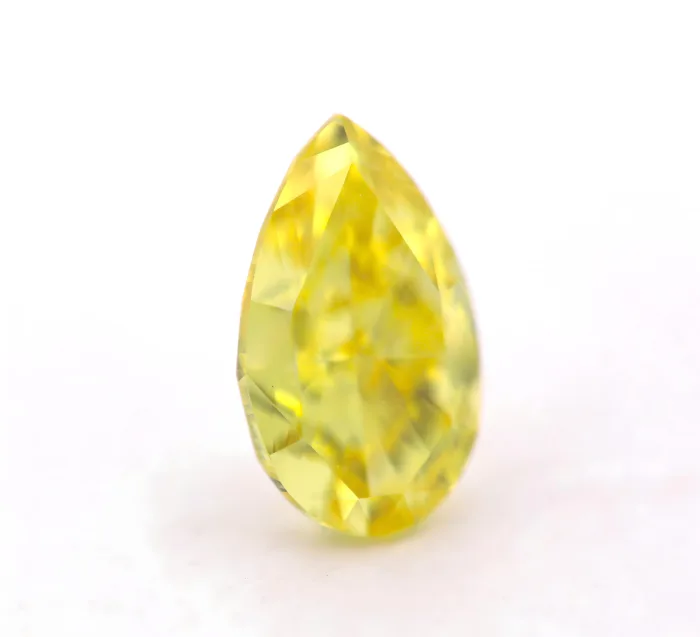 Yellow Diamond  - 1.41ct Natural Loose Fancy Deep Yellow Diamond GIA Pear VS2 - Image 5