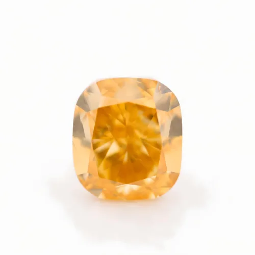 fancy deep orange yellow diamond