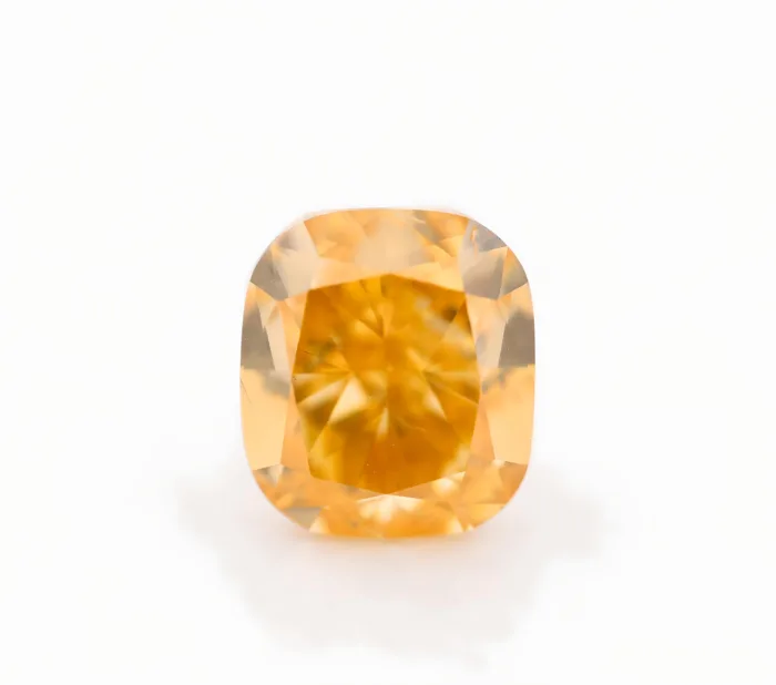 fancy deep orange yellow diamond
