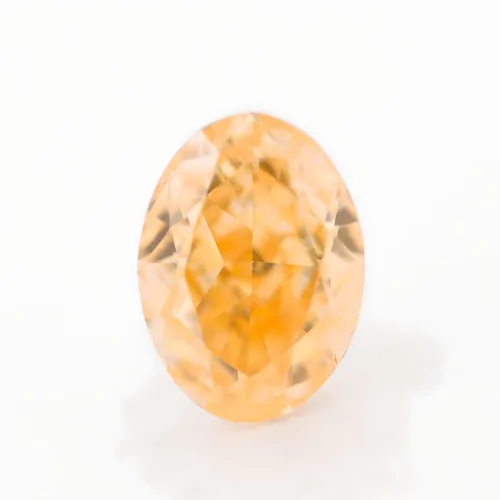 fancy intense orange yellow oval diamond