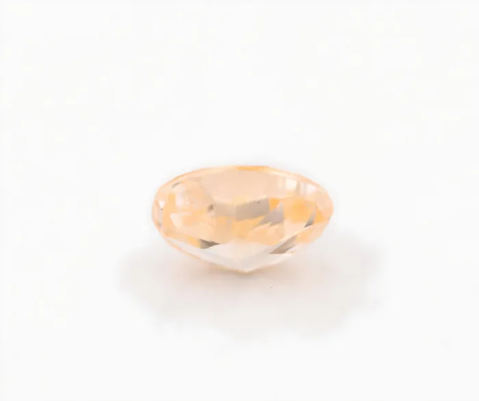 Yellow Diamond  - 0.50ct Natural Loose Fancy Intense Orange Yellow  GIA Oval VS2 - Image 5